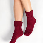 Sock Snob Womens Wool Bed Socks Luxurious Super Soft Cosy Lounge Sleep Socks