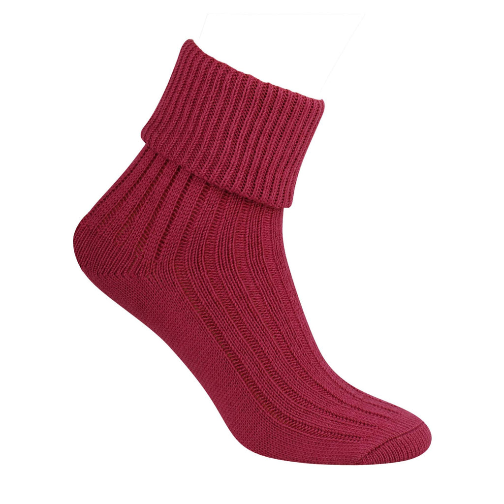 Sock Snob Womens Wool Bed Socks Luxurious Super Soft Cosy Lounge Sleep Socks