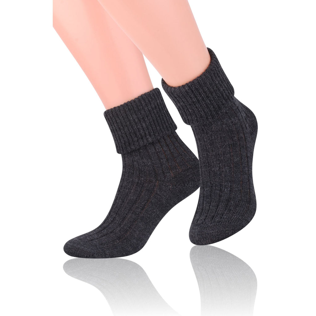 Sock Snob Womens Wool Bed Socks Luxurious Super Soft Cosy Lounge Sleep Socks