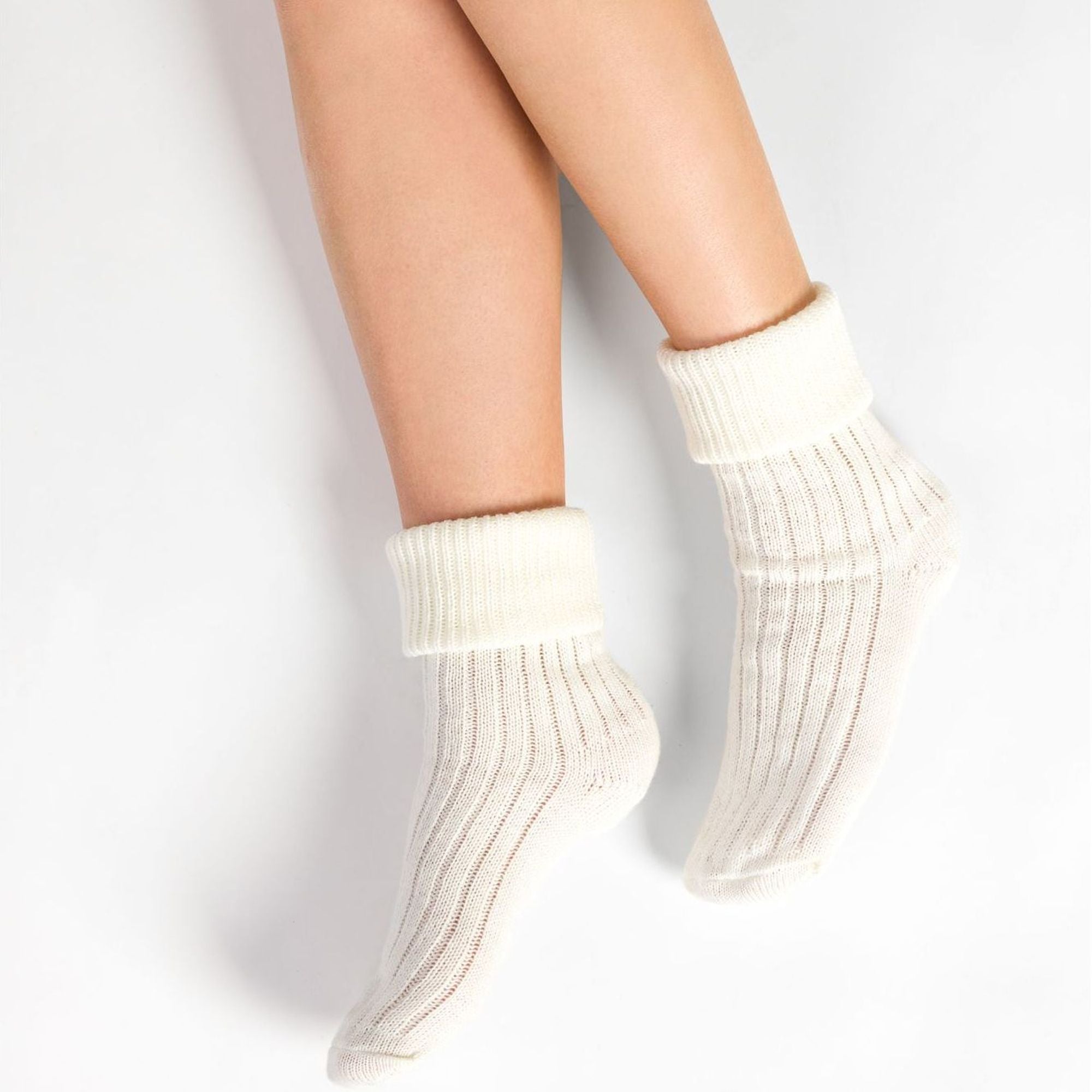 Sock Snob Womens Wool Bed Socks Luxurious Super Soft Cosy Lounge Sleep Socks