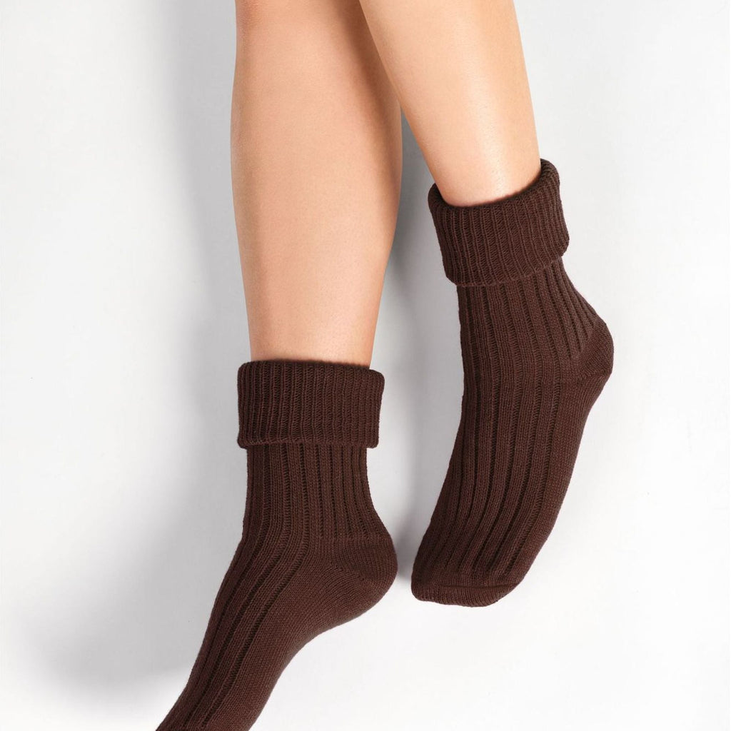 Sock Snob Womens Wool Bed Socks Luxurious Super Soft Cosy Lounge Sleep Socks