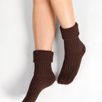 Sock Snob Womens Wool Bed Socks Luxurious Super Soft Cosy Lounge Sleep Socks