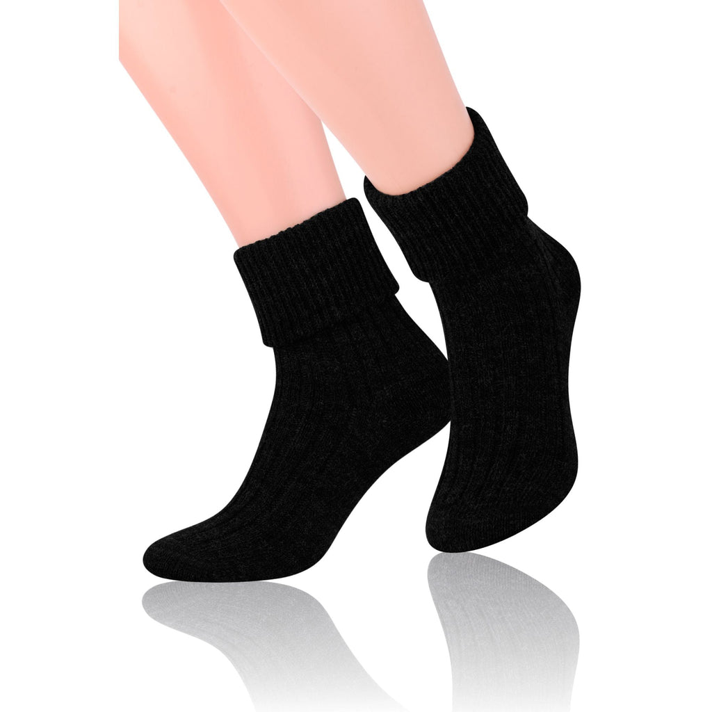 Sock Snob Womens Wool Bed Socks Luxurious Super Soft Cosy Lounge Sleep Socks