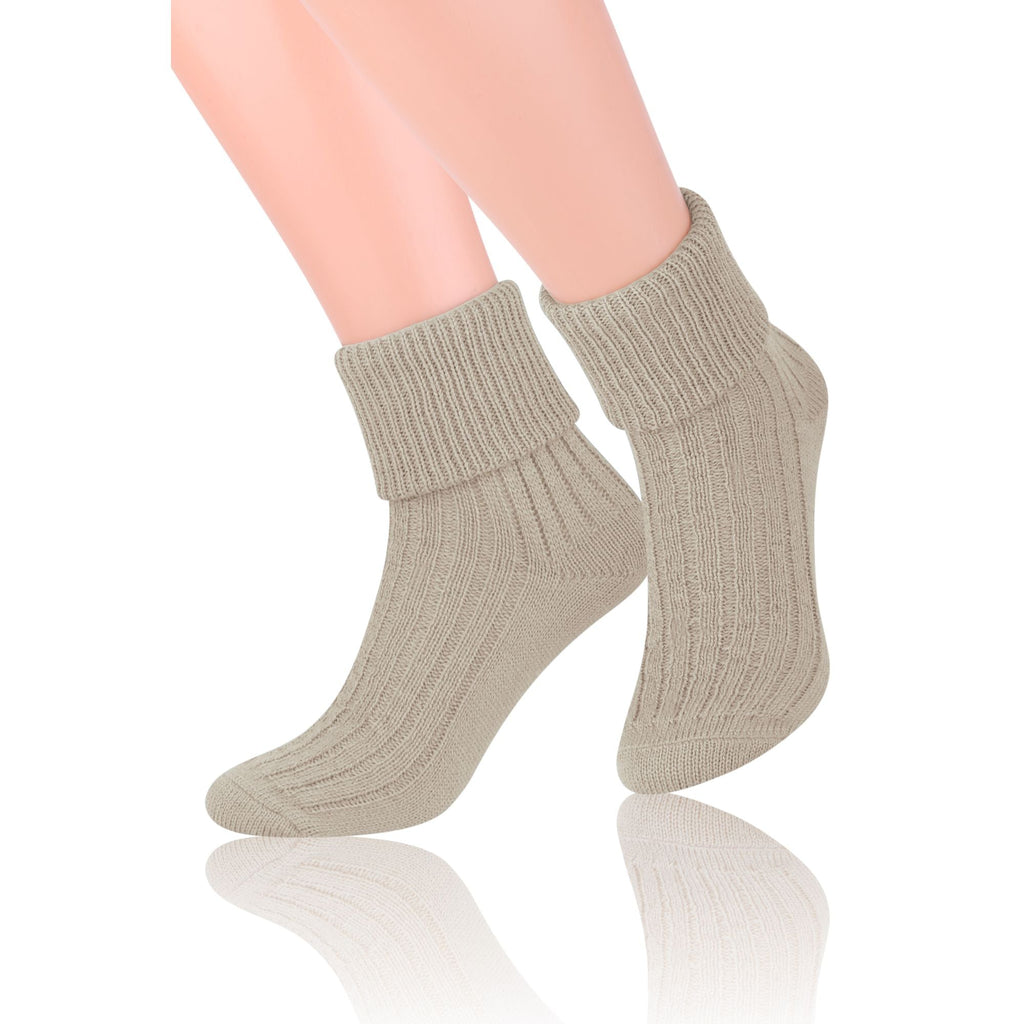 Sock Snob Womens Wool Bed Socks Luxurious Super Soft Cosy Lounge Sleep Socks