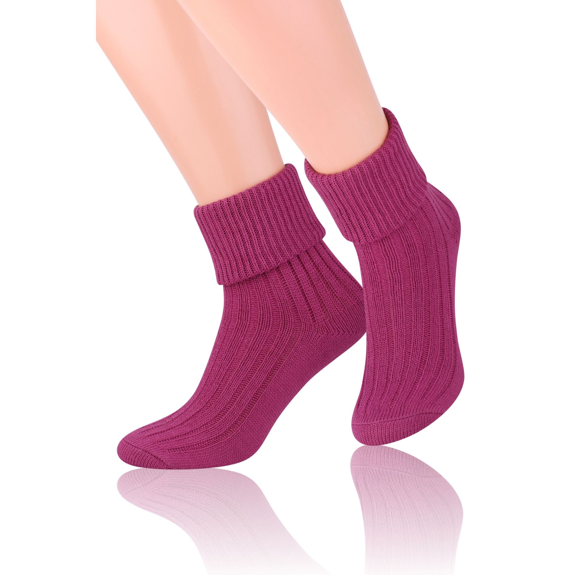Sock Snob Womens Wool Bed Socks Luxurious Super Soft Cosy Lounge Sleep Socks
