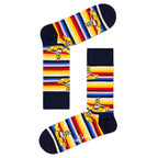 Happy Socks 1 Pack Mens Official Licensed The Beatles Novelty Socks