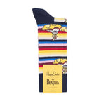 Happy Socks 1 Pack Mens Official Licensed The Beatles Novelty Socks
