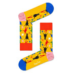 Happy Socks 1 Pack Mens Official Licensed The Beatles Novelty Socks