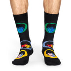 Happy Socks 1 Pack Mens Official Licensed The Beatles Novelty Socks