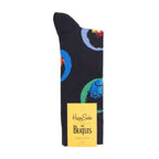 Happy Socks 1 Pack Mens Official Licensed The Beatles Novelty Socks