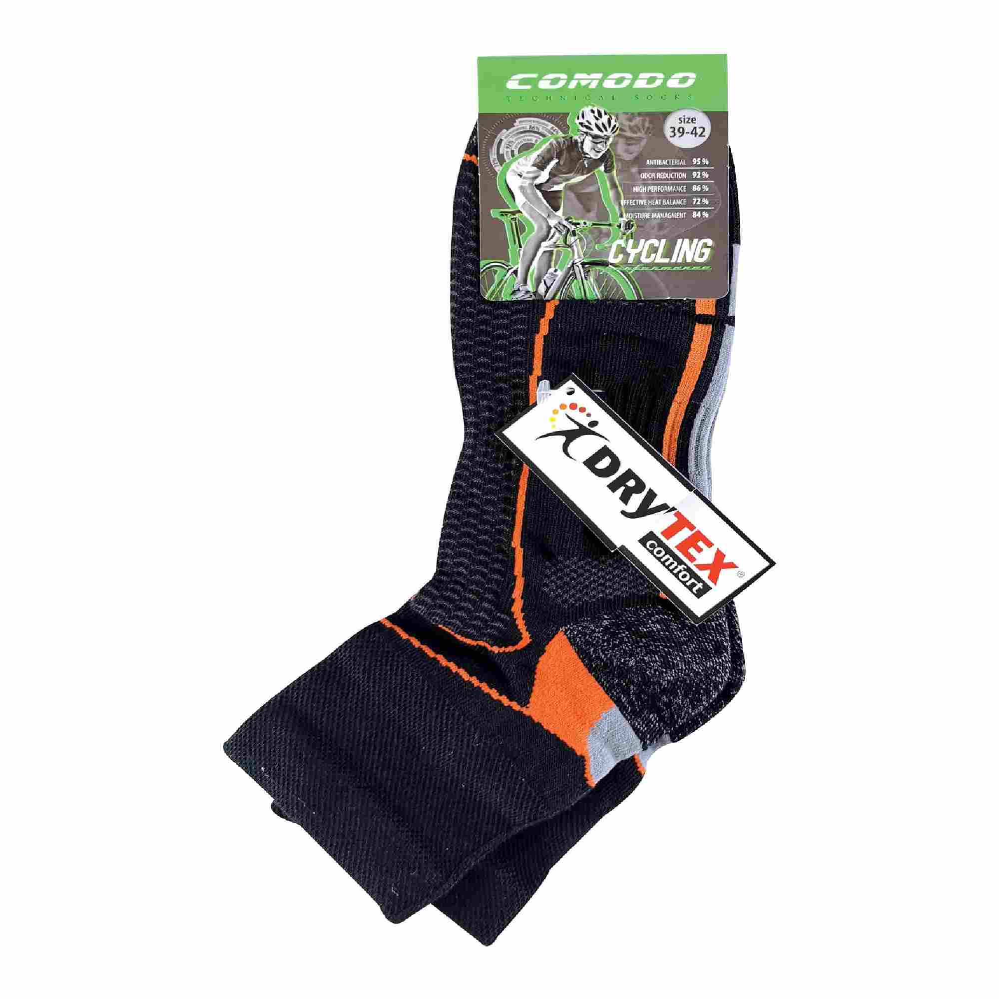 Comodo 1 Pack High Vis Neon Low Cut Cycling Socks