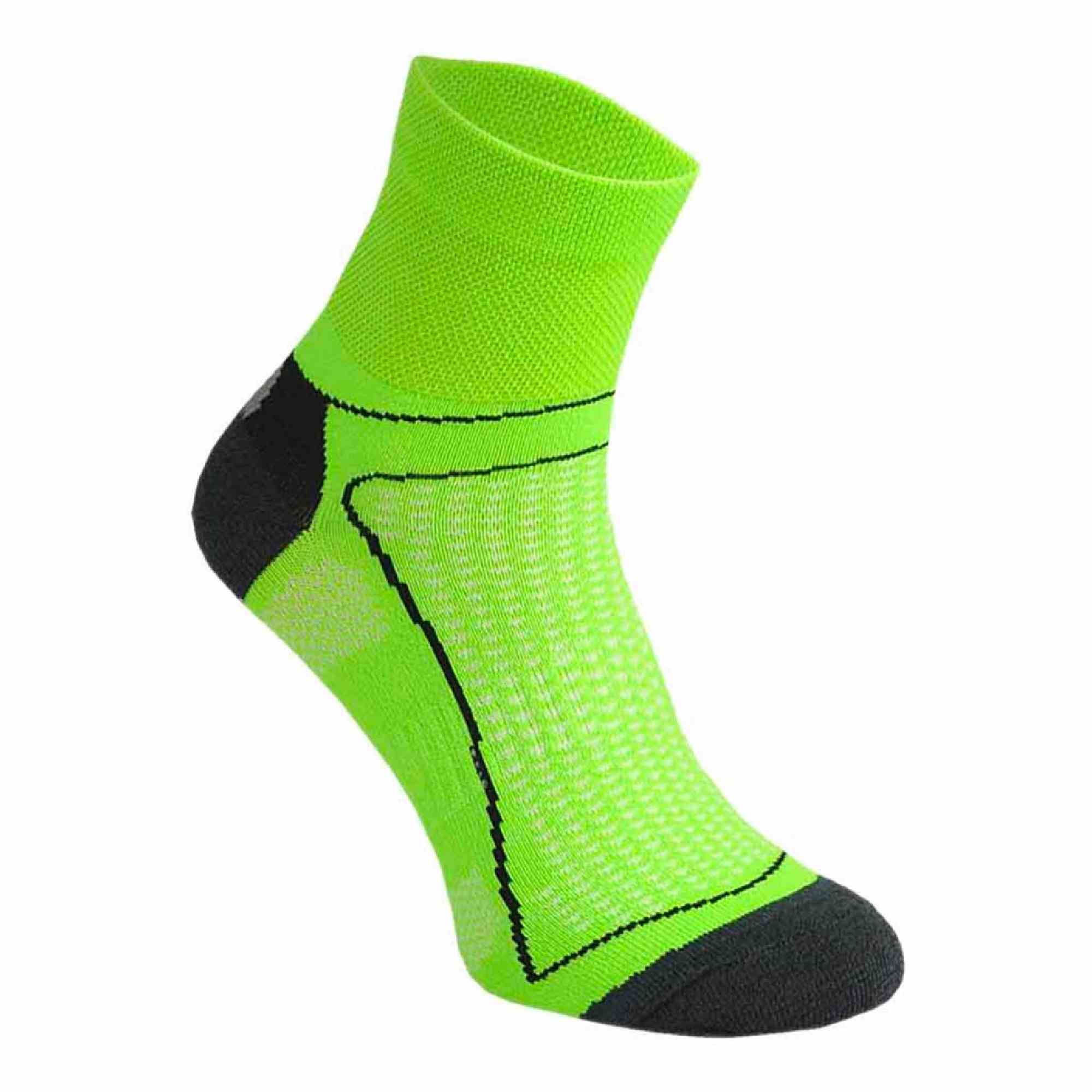 Comodo 1 Pack High Vis Neon Low Cut Cycling Socks