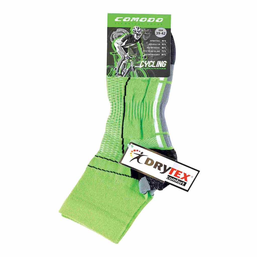 Comodo 1 Pack High Vis Neon Low Cut Cycling Socks