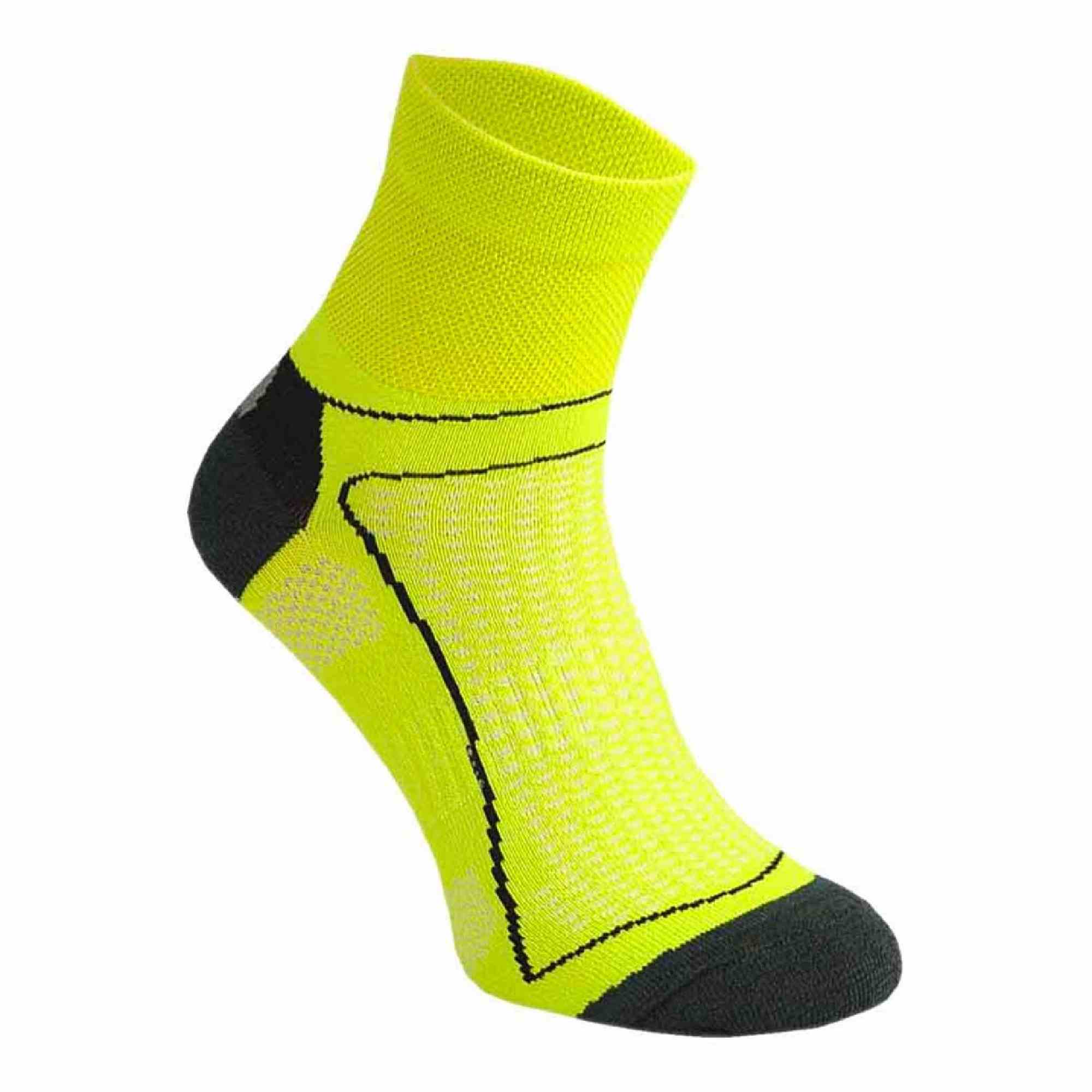 Comodo 1 Pack High Vis Neon Low Cut Cycling Socks