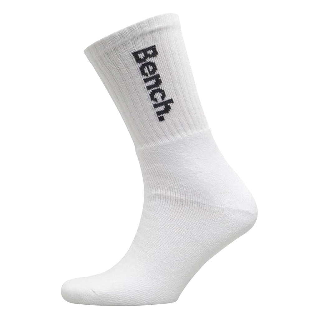 Bench 5 Pairs Mens Crew Cotton Socks - Sport Breathable Comfort Socks