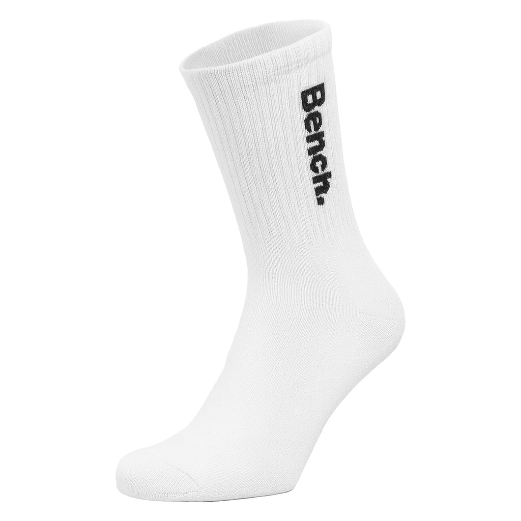 Bench 5 Pairs Mens Crew Cotton Socks - Sport Breathable Comfort Socks