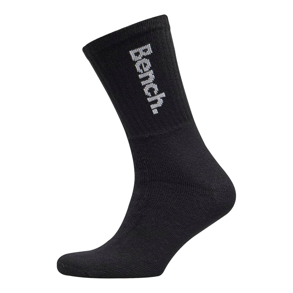 Bench 5 Pairs Mens Crew Cotton Socks - Sport Breathable Comfort Socks