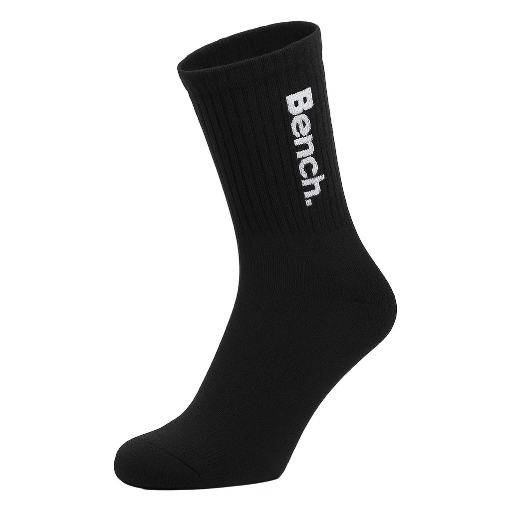 Bench 5 Pairs Mens Crew Cotton Socks - Sport Breathable Comfort Socks