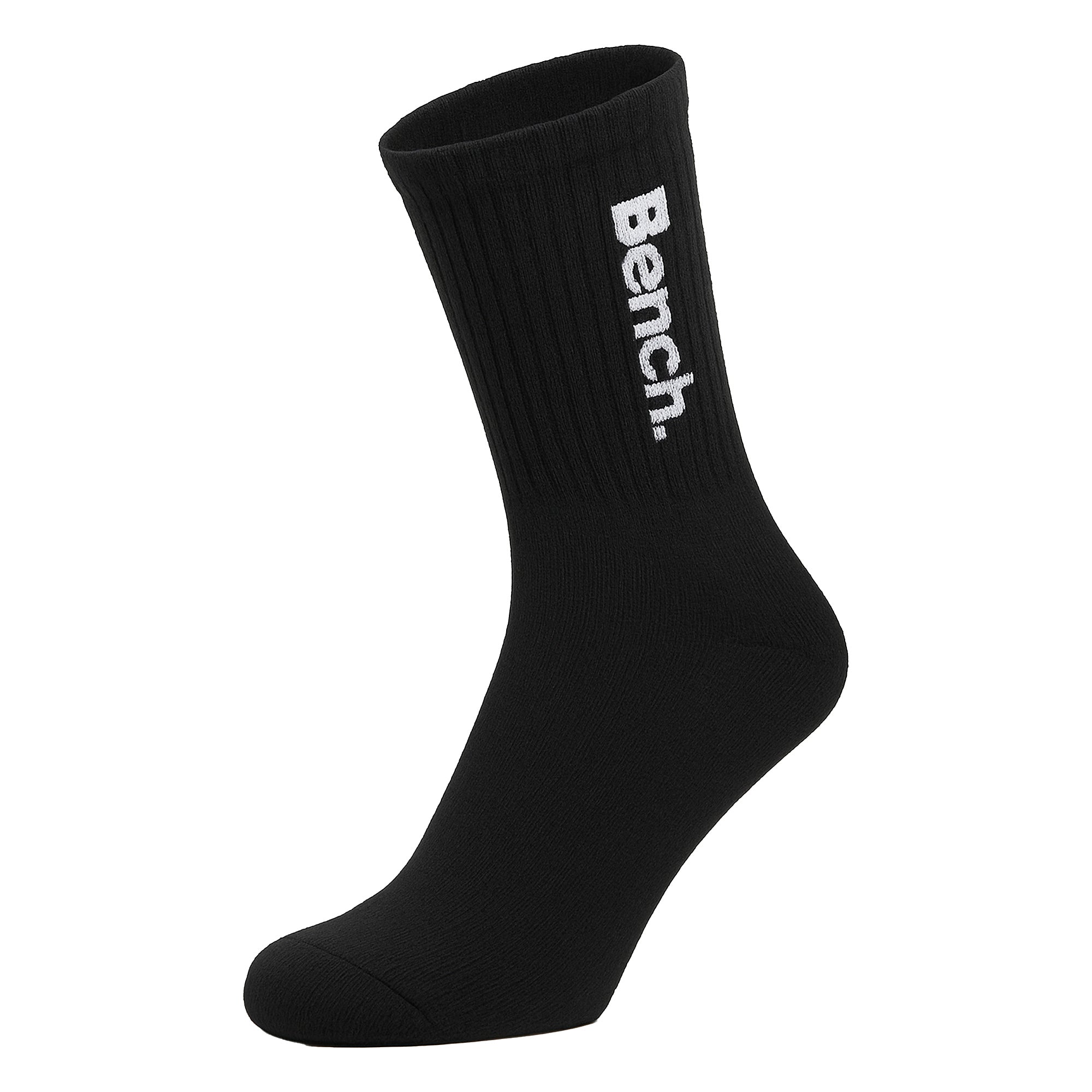 Bench 5 Pairs Mens Crew Cotton Socks - Sport Breathable Comfort Socks