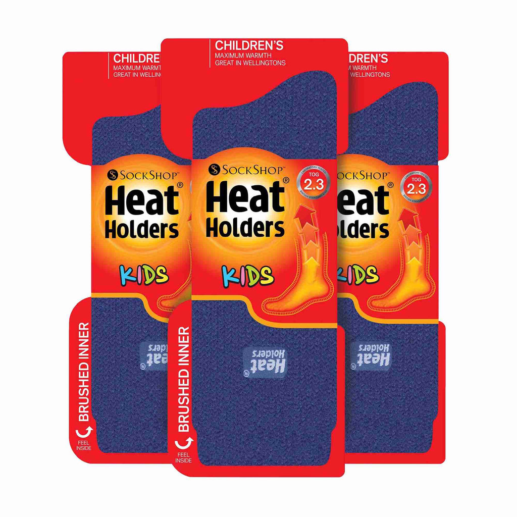 Sock Snob 3 Pairs Childrens Ultimate Warm 2.3 TOG Winter Thermal Socks