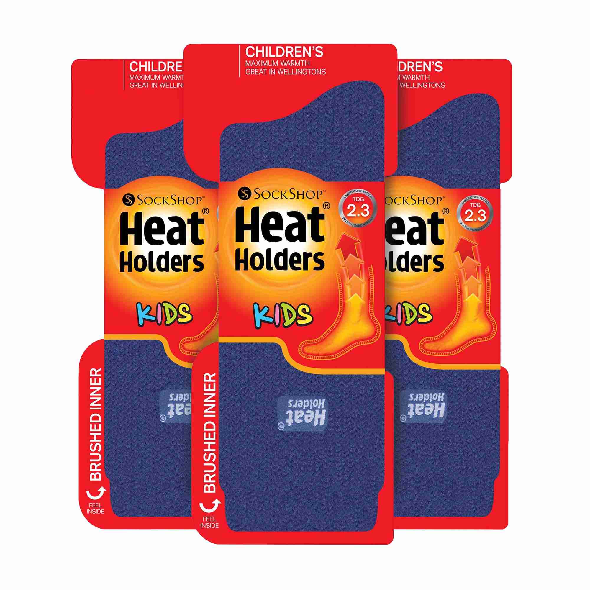 Sock Snob 3 Pairs Childrens Ultimate Warm 2.3 TOG Winter Thermal Socks