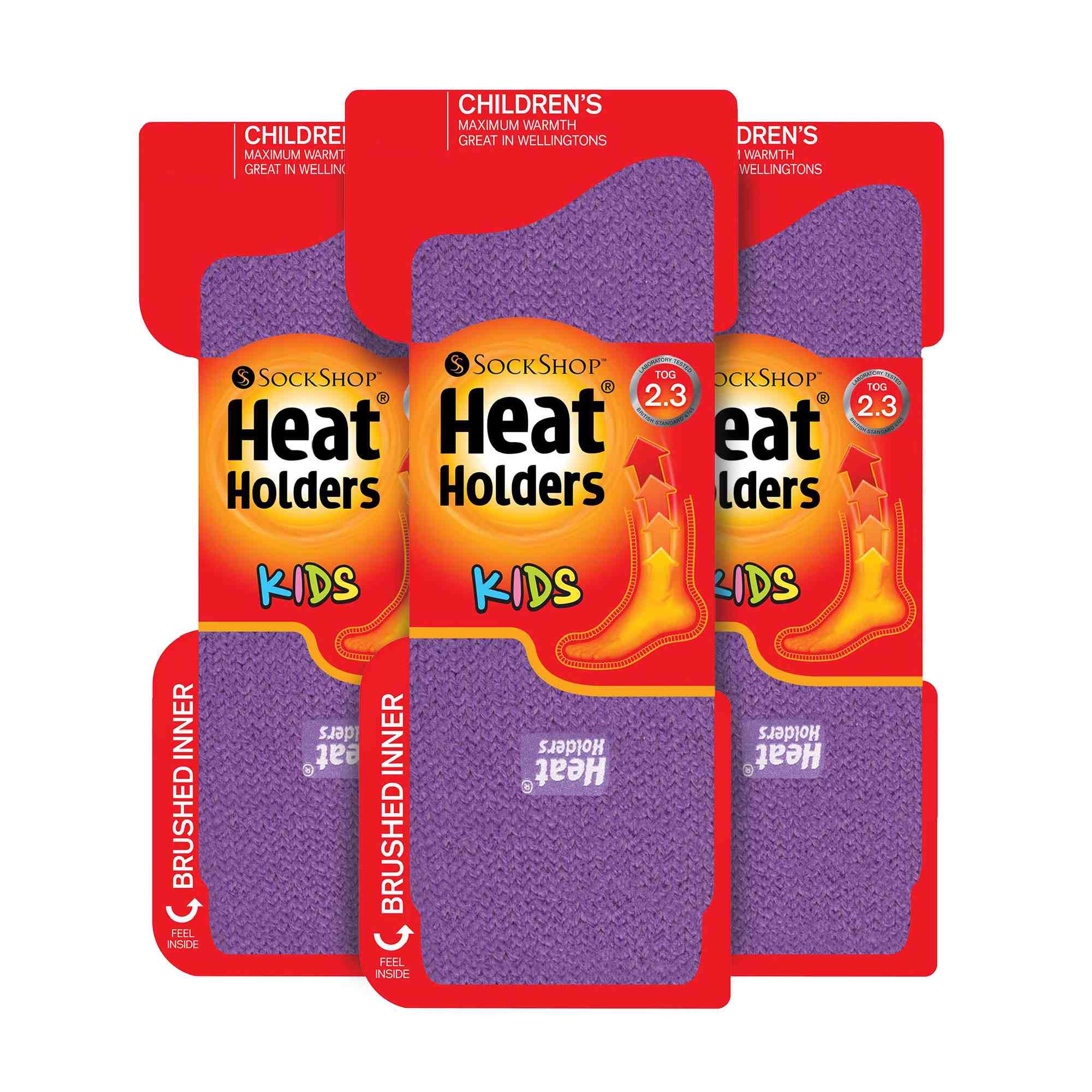 Sock Snob 3 Pairs Childrens Ultimate Warm 2.3 TOG Winter Thermal Socks