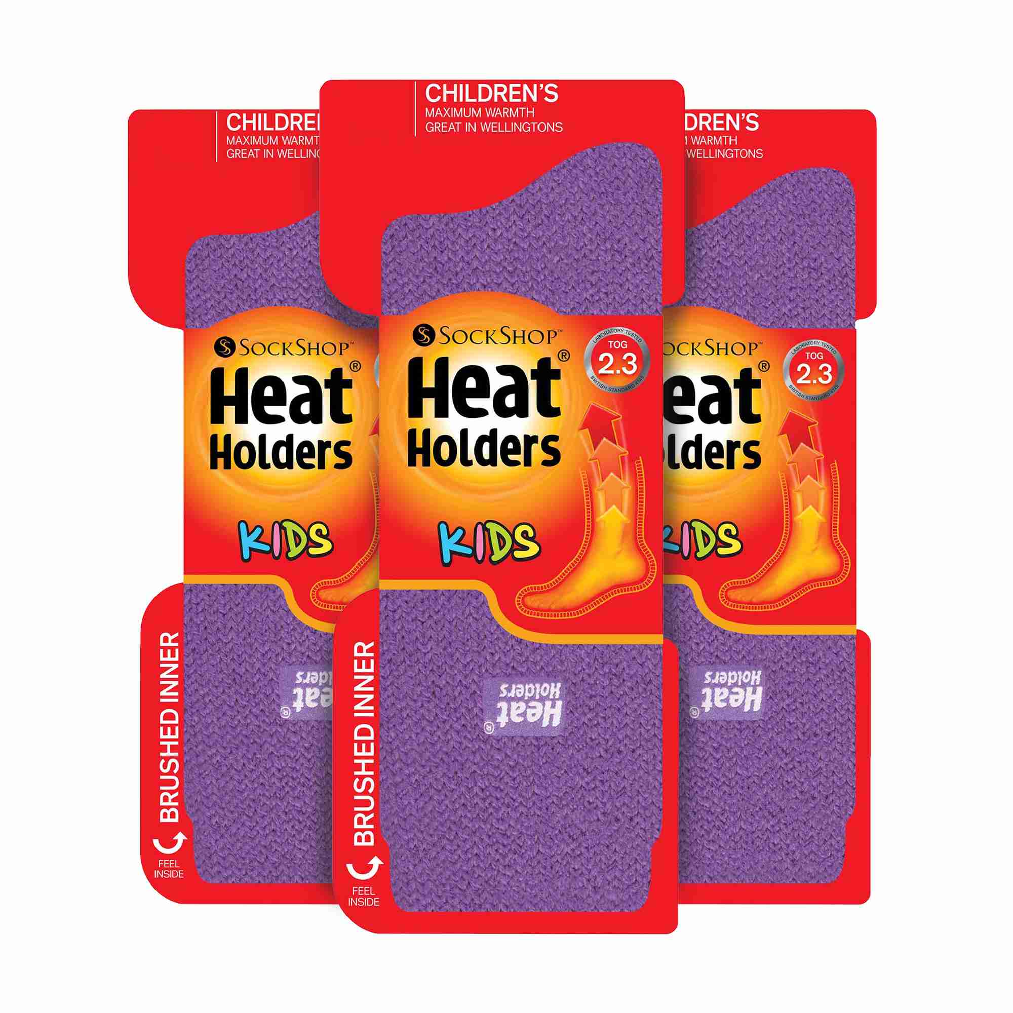 Sock Snob 3 Pairs Childrens Ultimate Warm 2.3 TOG Winter Thermal Socks