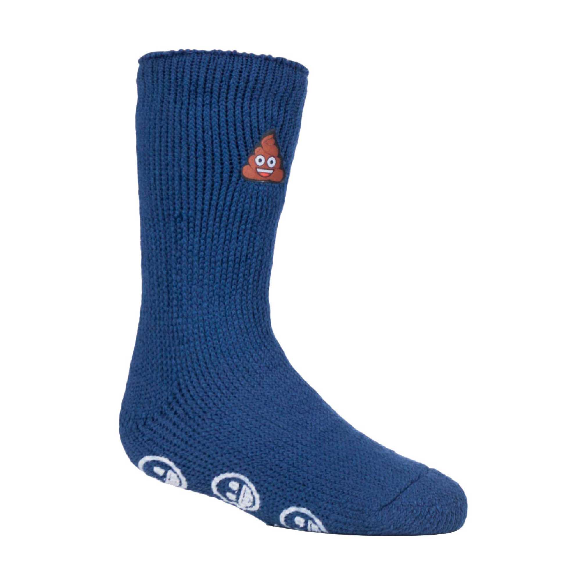 Sock Snob Childrens Character Themed Non Slip 2.3 Tog Thermal Slipper Socks