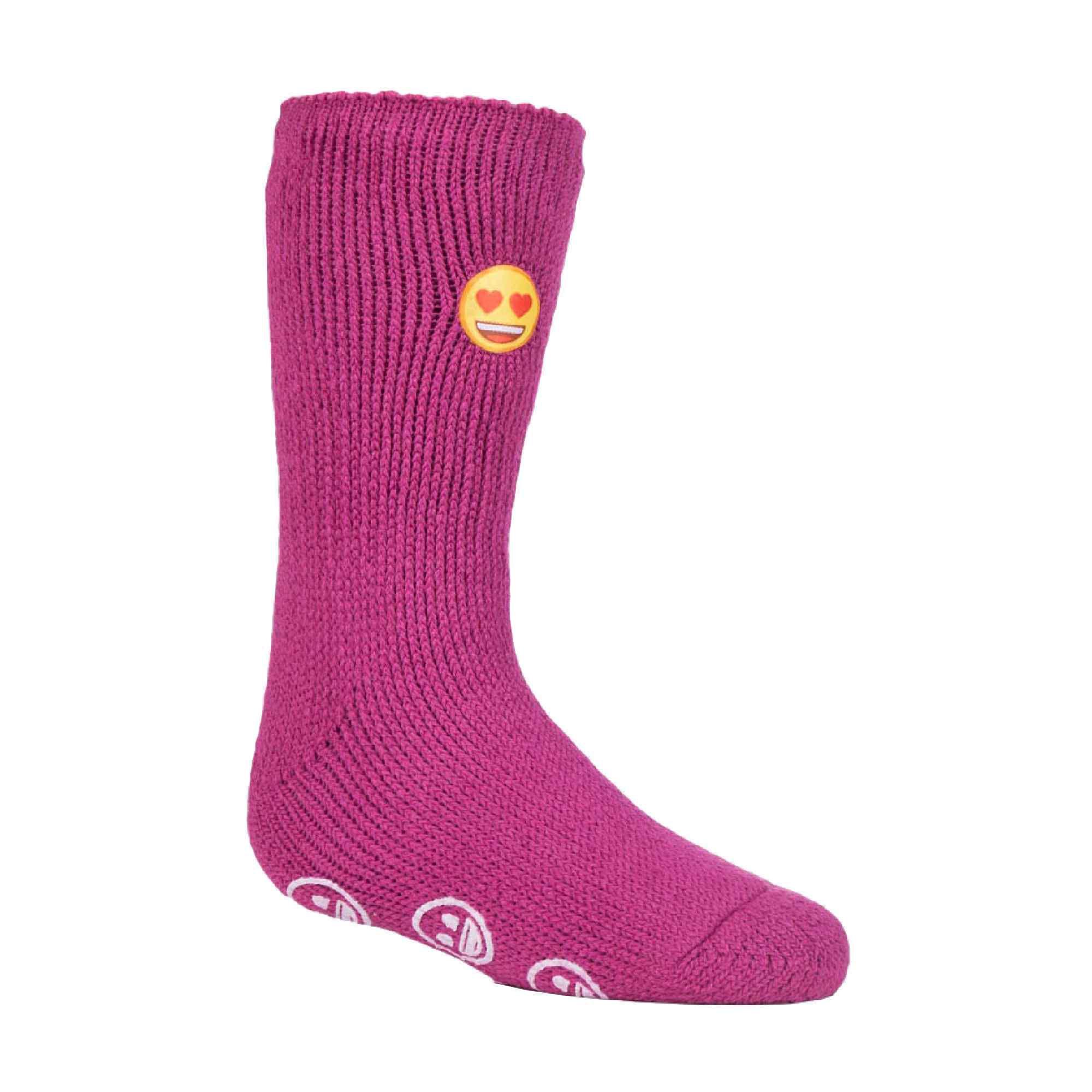 Sock Snob Childrens Character Themed Non Slip 2.3 Tog Thermal Slipper Socks