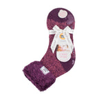 Sock Snob Womens Non Slip Thermal Low Cut Ankle Slipper Bed Socks with Grips