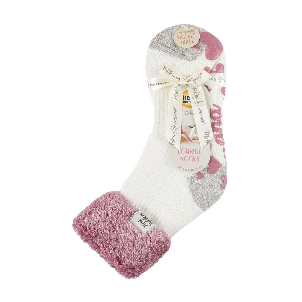Sock Snob Womens Non Slip Thermal Low Cut Ankle Slipper Bed Socks with Grips
