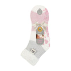 Heat Holders Womens Cuddly Fluffy Sliper Bed Socks with Feather Top