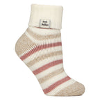 Heat Holders Womens Thermal Sleep Bed Socks with Rib Turn Over Cuff