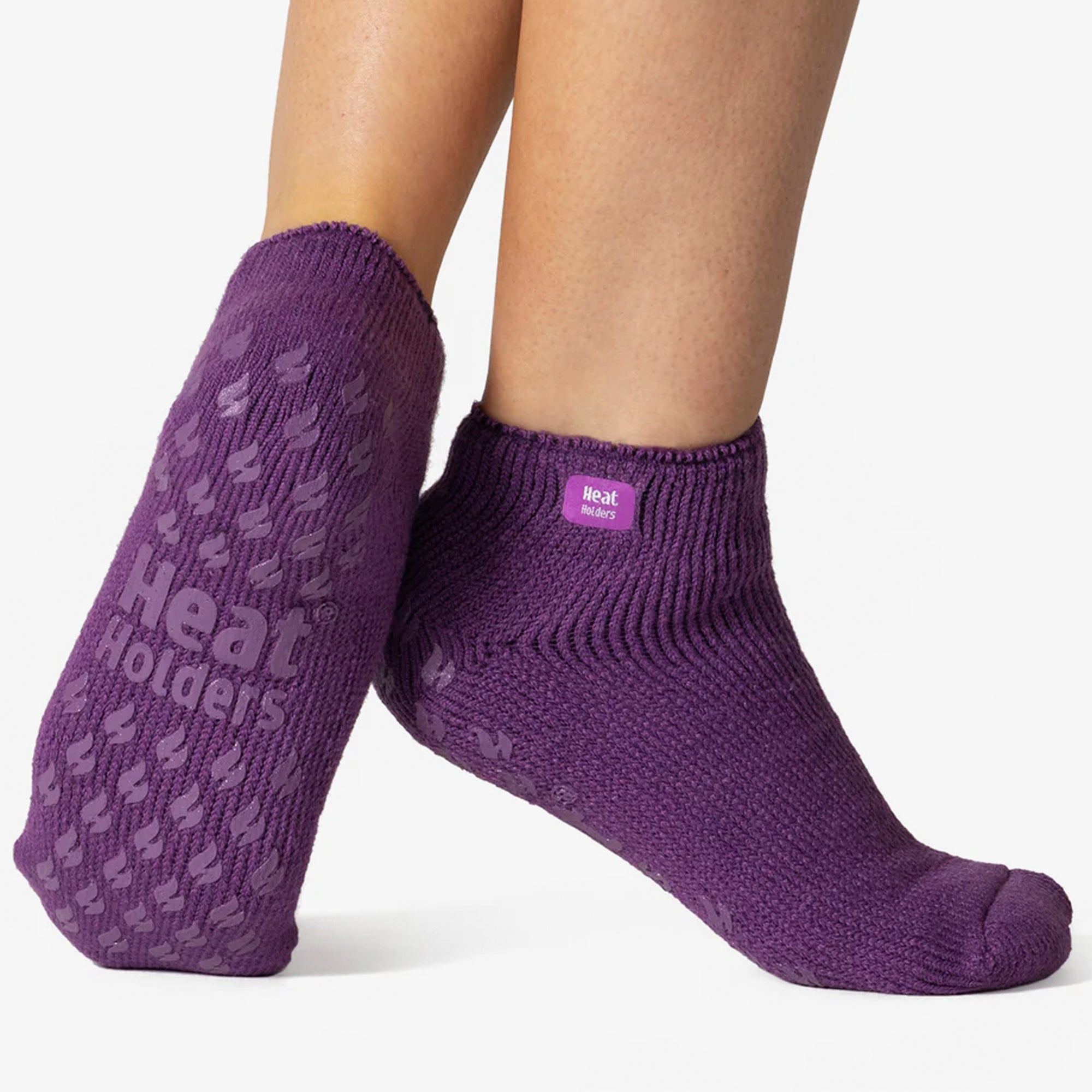 Heat Holders 3 Pair Womens Ankle Slipper Socks