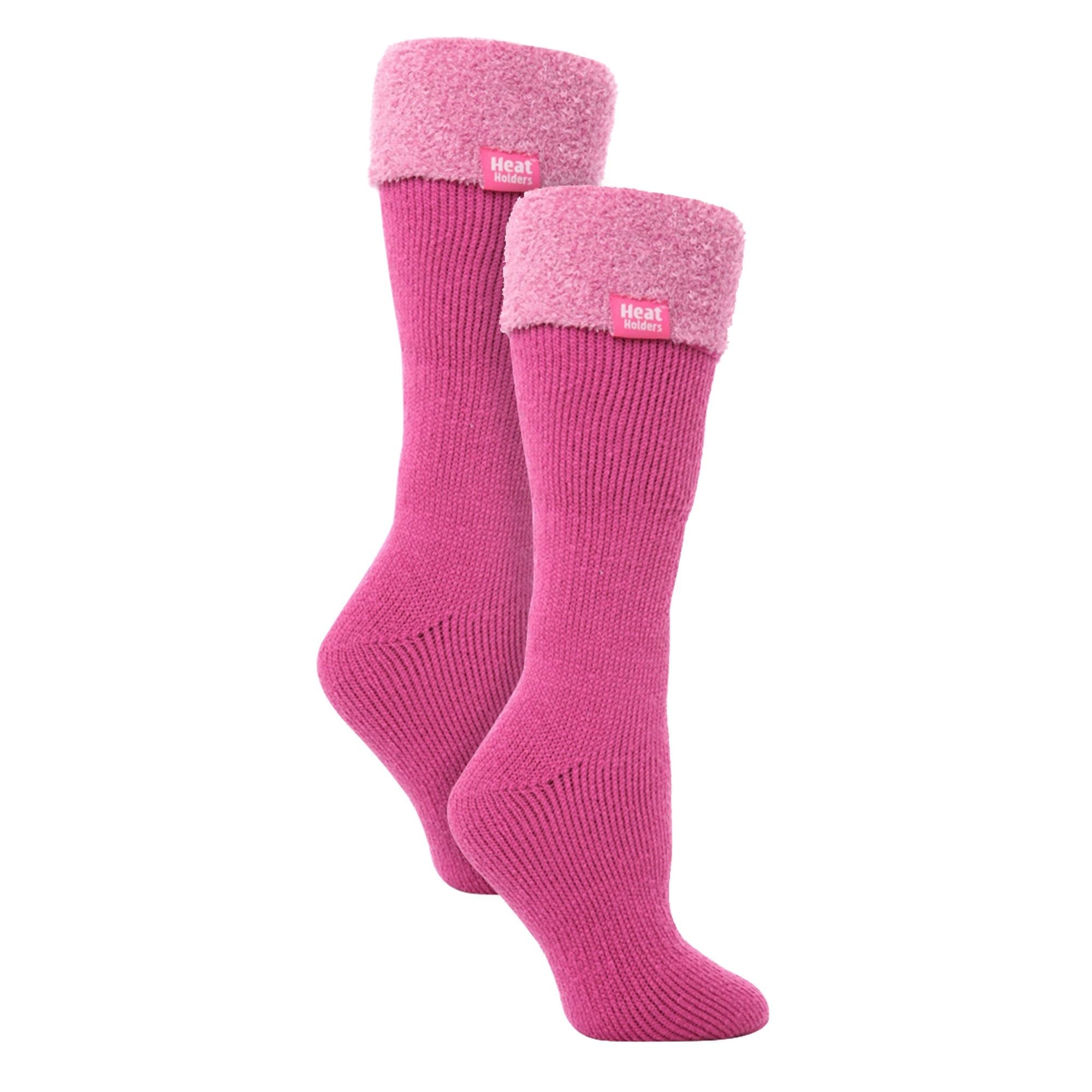 Sock Snob Womens 2 Pack Wellington Soft Brushed Inner Boot Socks
