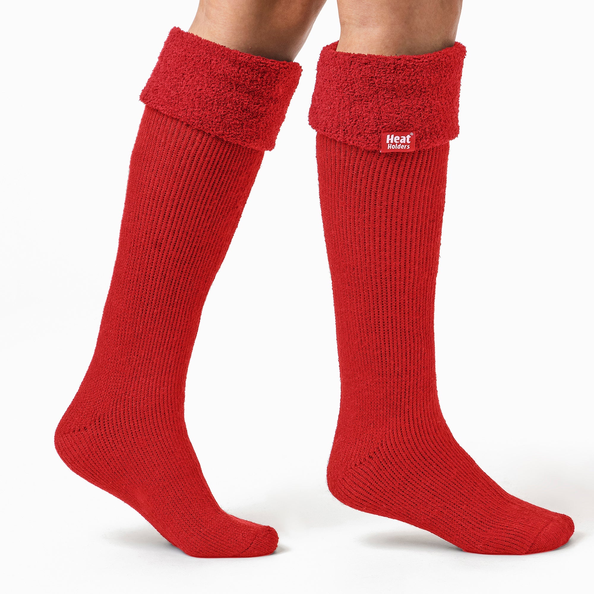 Heat Holders Womens Thick Extra Long Knee High Thermal Wellington Boot Socks
