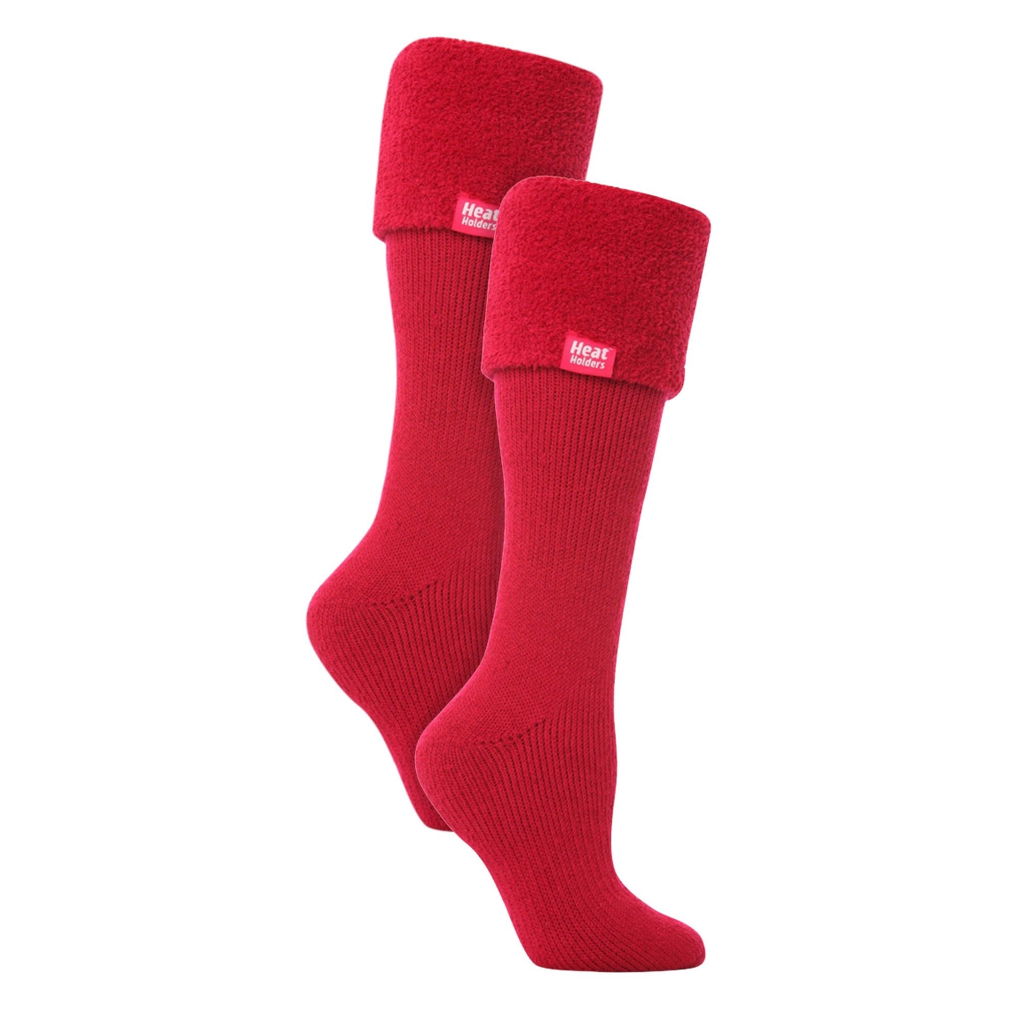 Sock Snob Womens 2 Pack Wellington Soft Brushed Inner Boot Socks