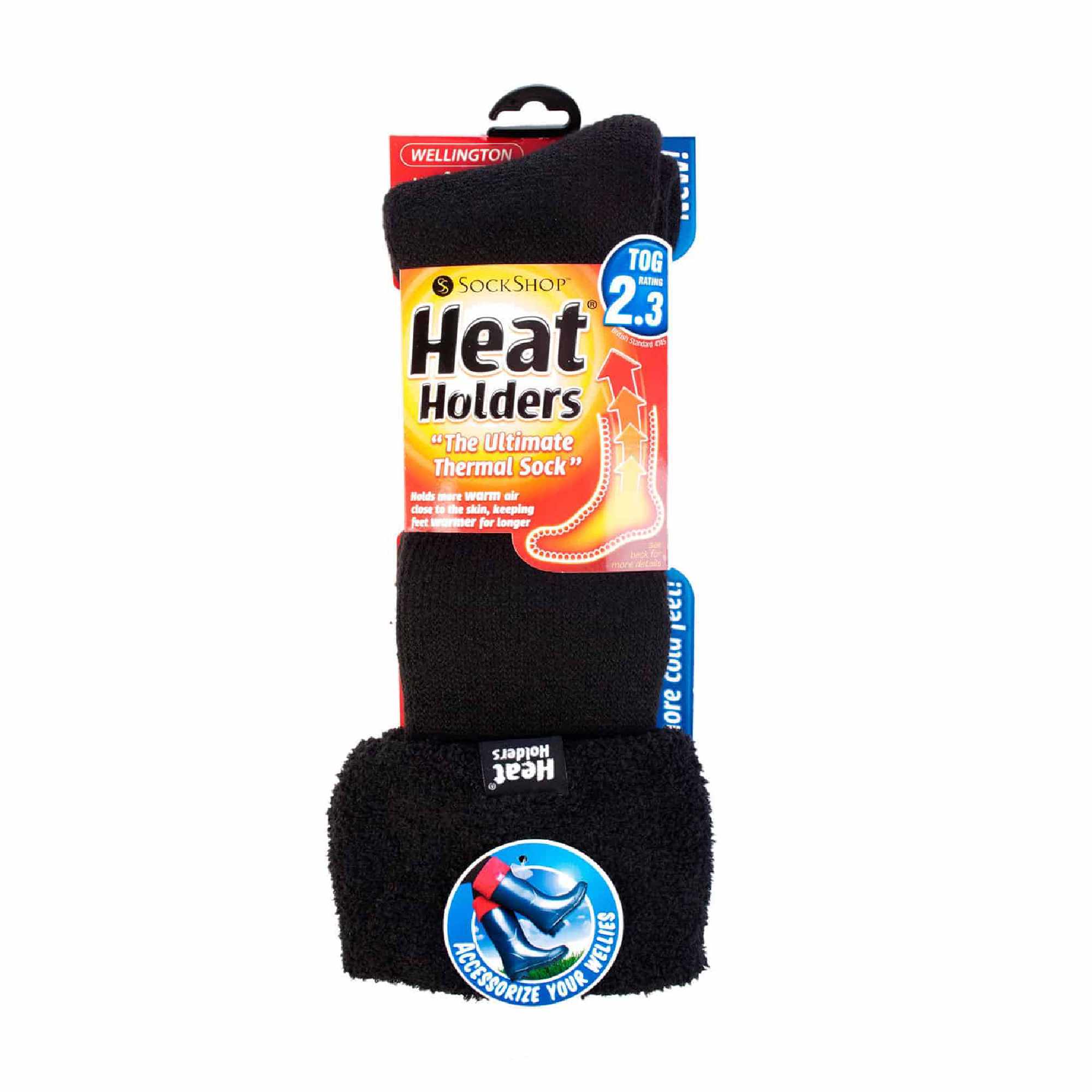 Heat Holders Womens Thick Extra Long Knee High Thermal Wellington Boot Socks