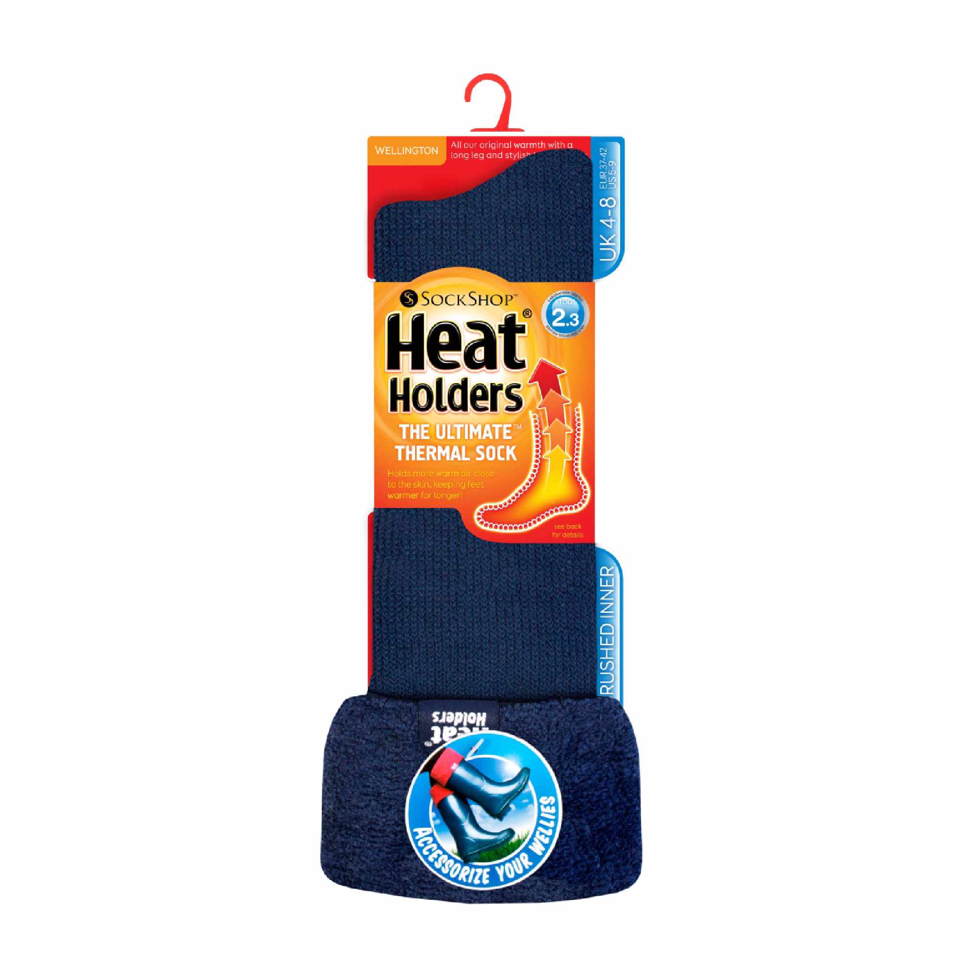Heat Holders Womens Thick Extra Long Knee High Thermal Wellington Boot Socks