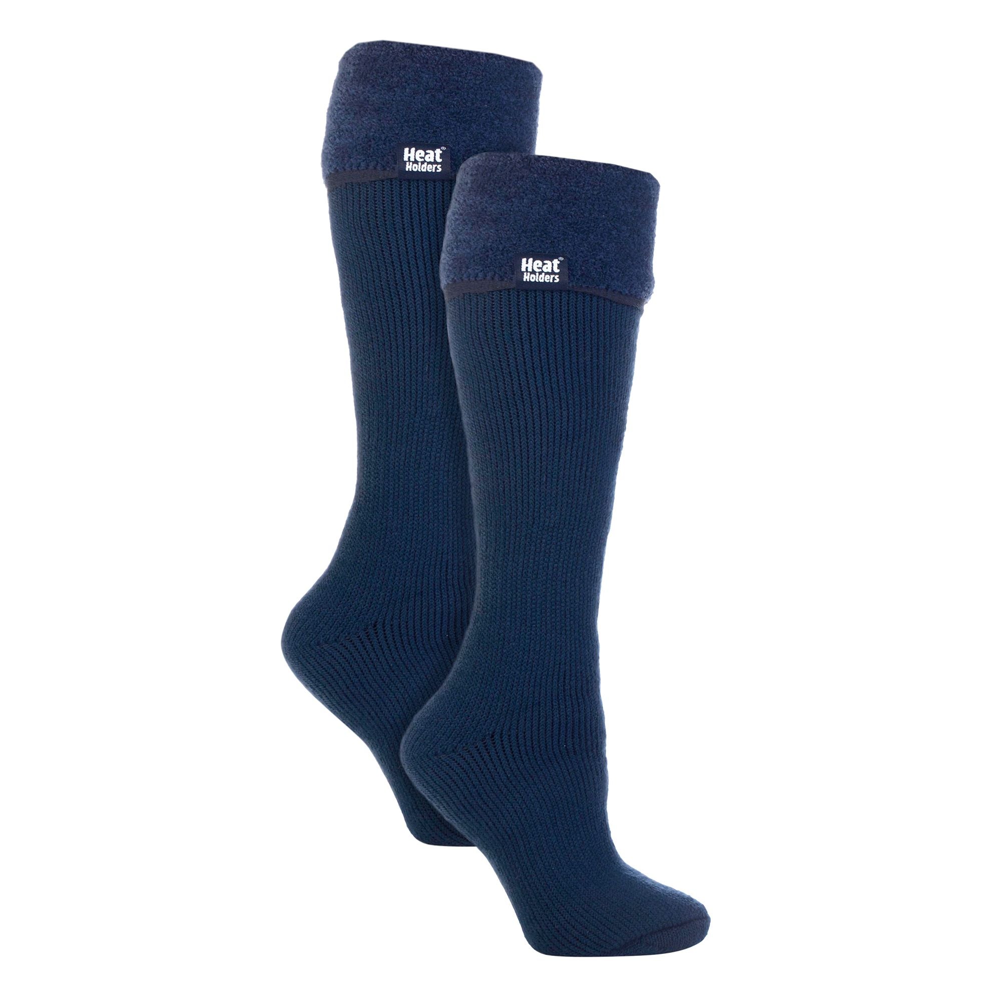Sock Snob Womens 2 Pack Wellington Soft Brushed Inner Boot Socks