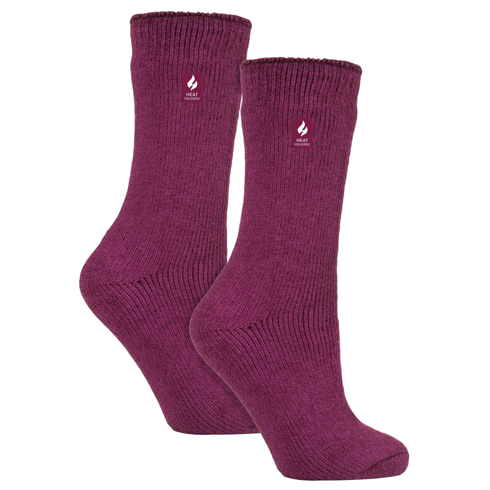 Heat Holders 2 Pack Womens Original Thermal Moisture Wicking Socks