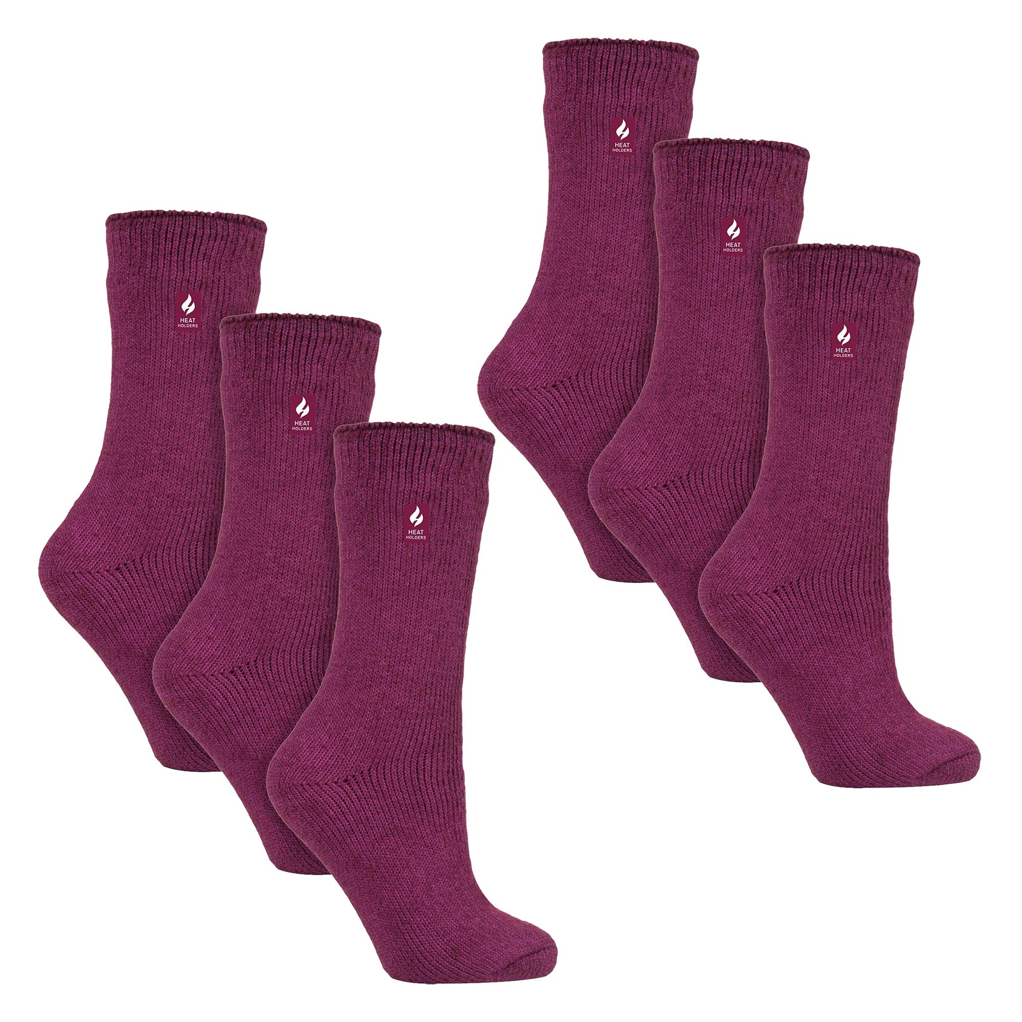 Sock Snob Womens Original Thick Winter Thermal Socks (Multipack Options)