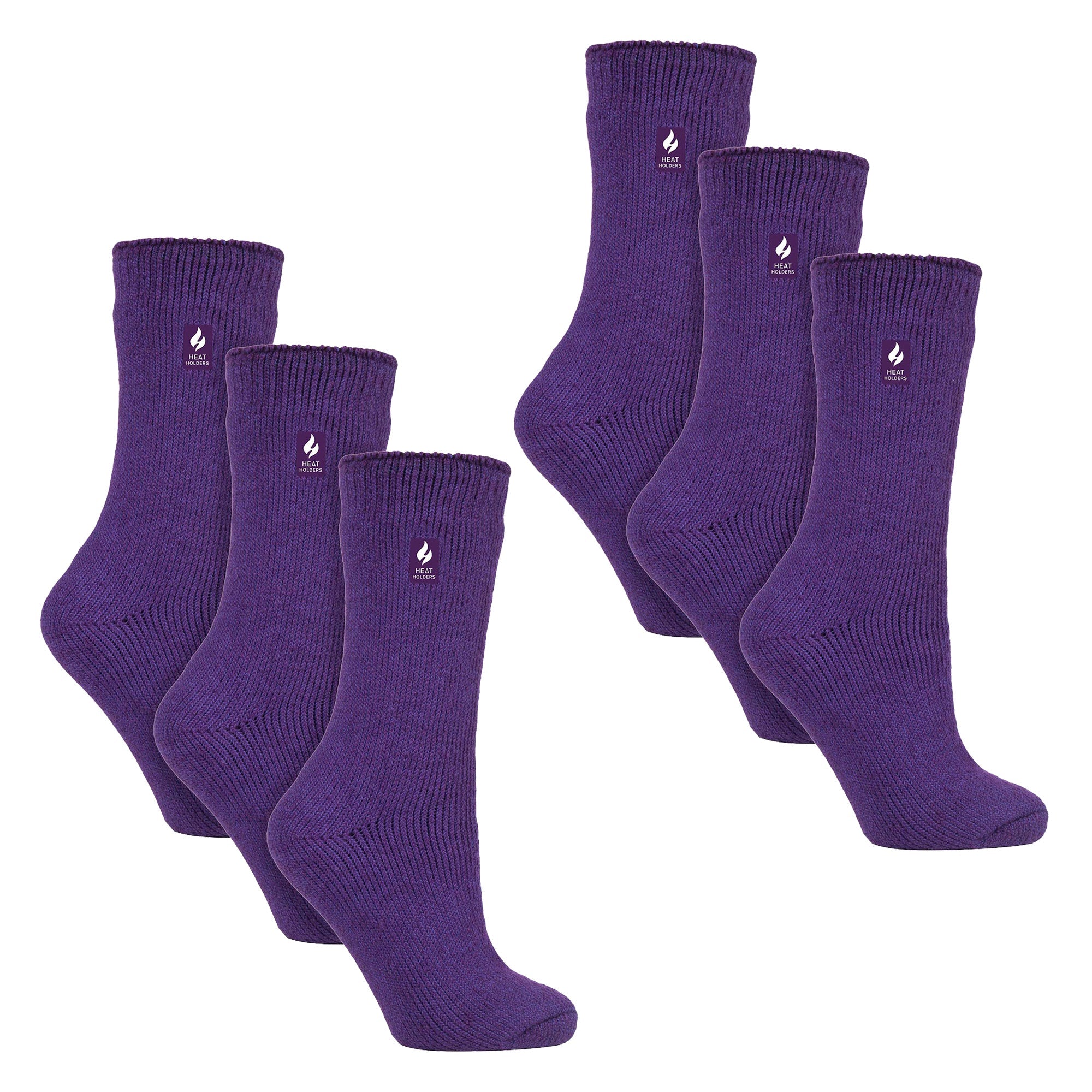 Sock Snob Womens Original Thick Winter Thermal Socks (Multipack Options)