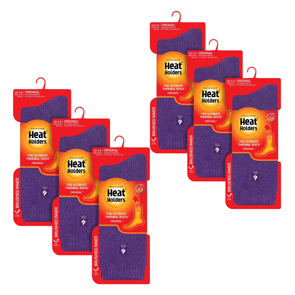 Sock Snob Womens Original Thick Winter Thermal Socks (Multipack Options)