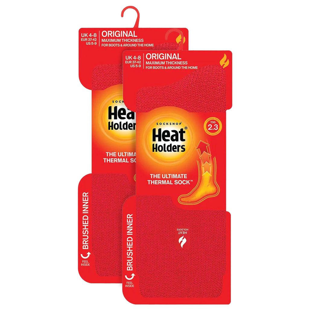 Heat Holders 2 Pack Womens Original Thermal Moisture Wicking Socks