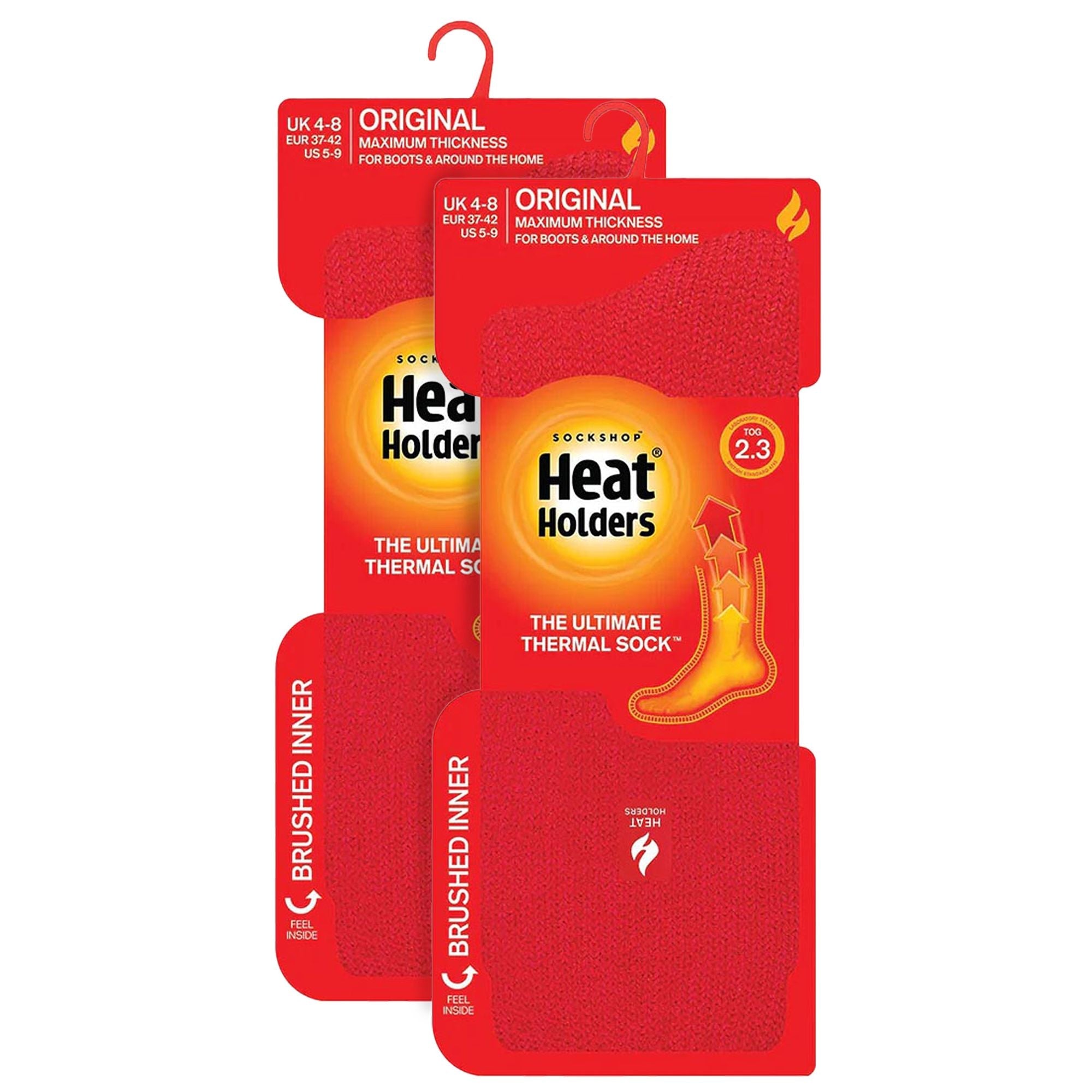 Heat Holders 2 Pack Womens Original Thermal Moisture Wicking Socks