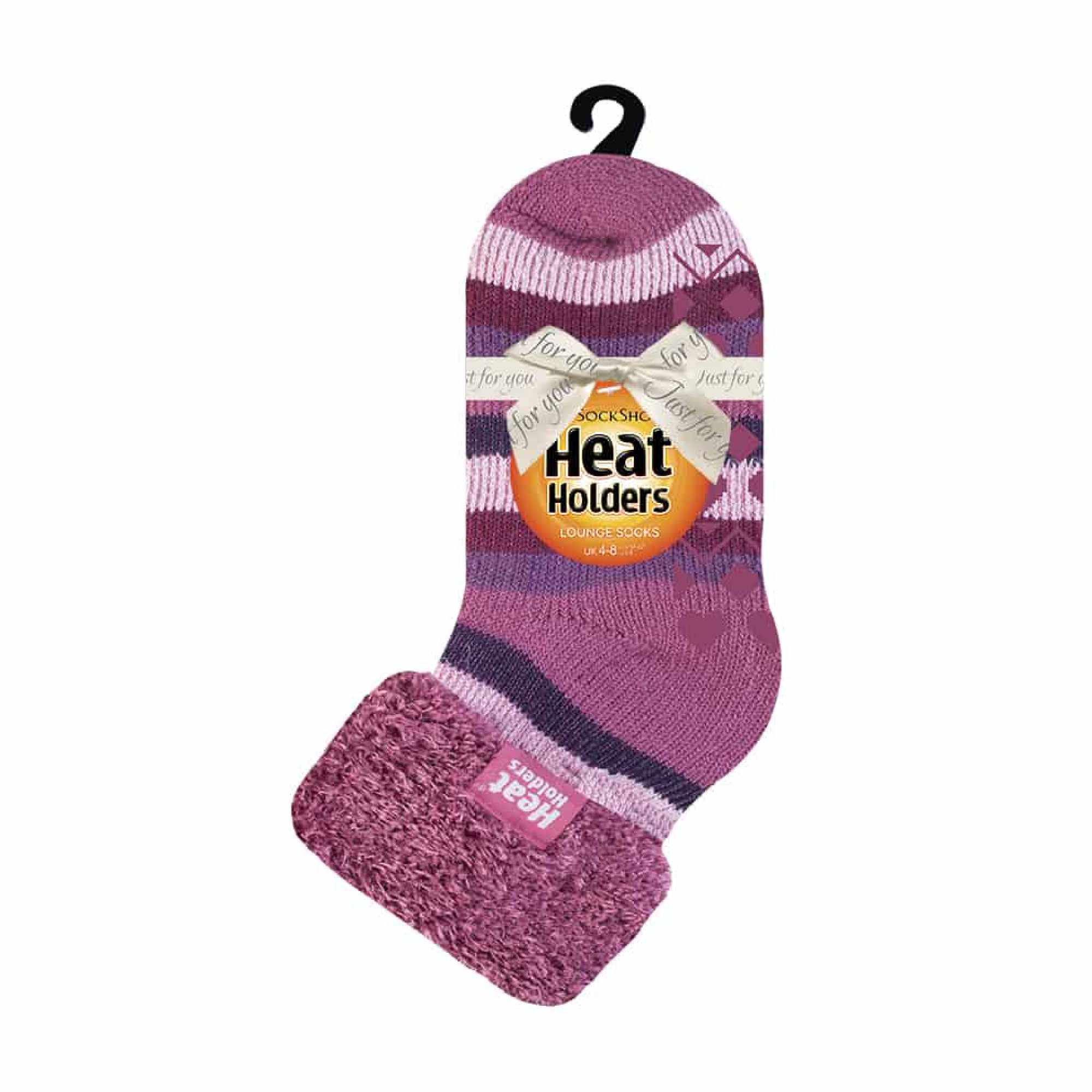 Sock Snob Womens Non Slip Thermal Low Cut Ankle Slipper Bed Socks with Grips