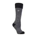 Heat Holders Womens Thick Winter Warm Knee High Ribbed Thermal Boot Socks