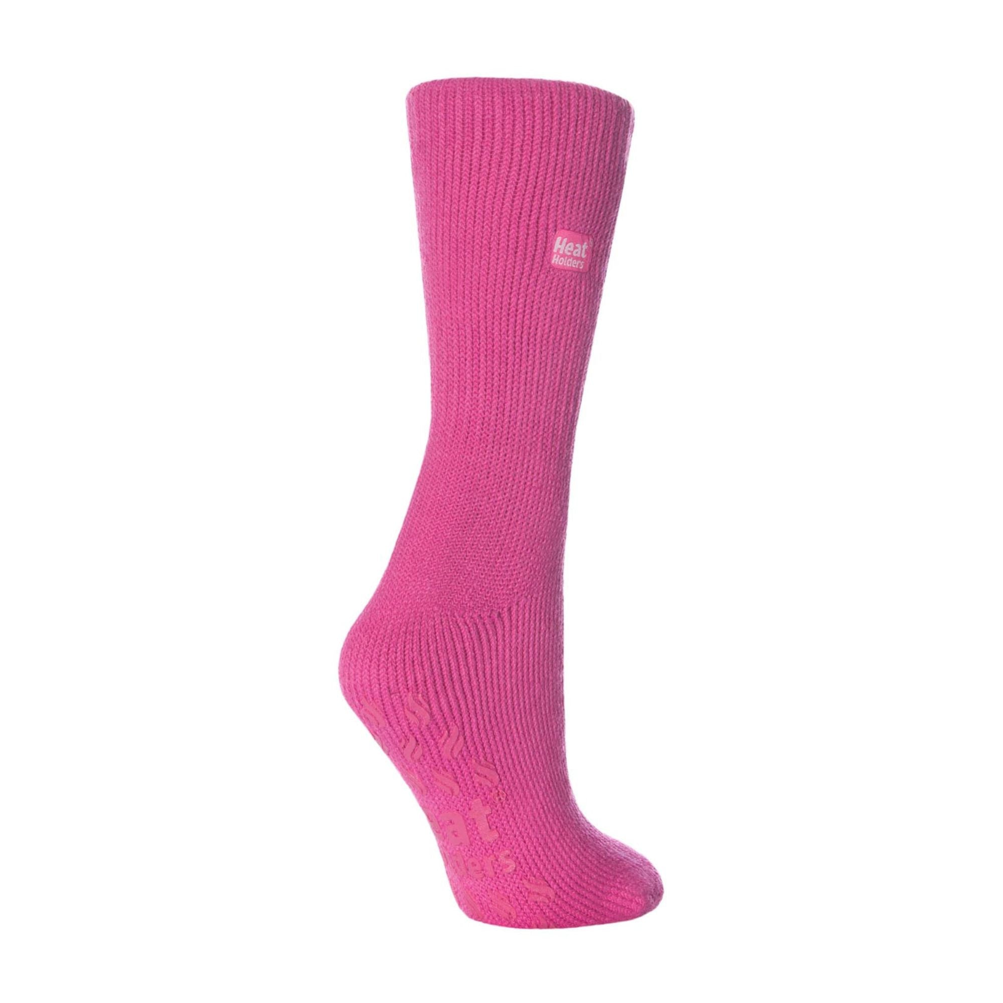 Sock Snob Womens Extra Warm Fluffy Non Slip Thermal Slipper Socks