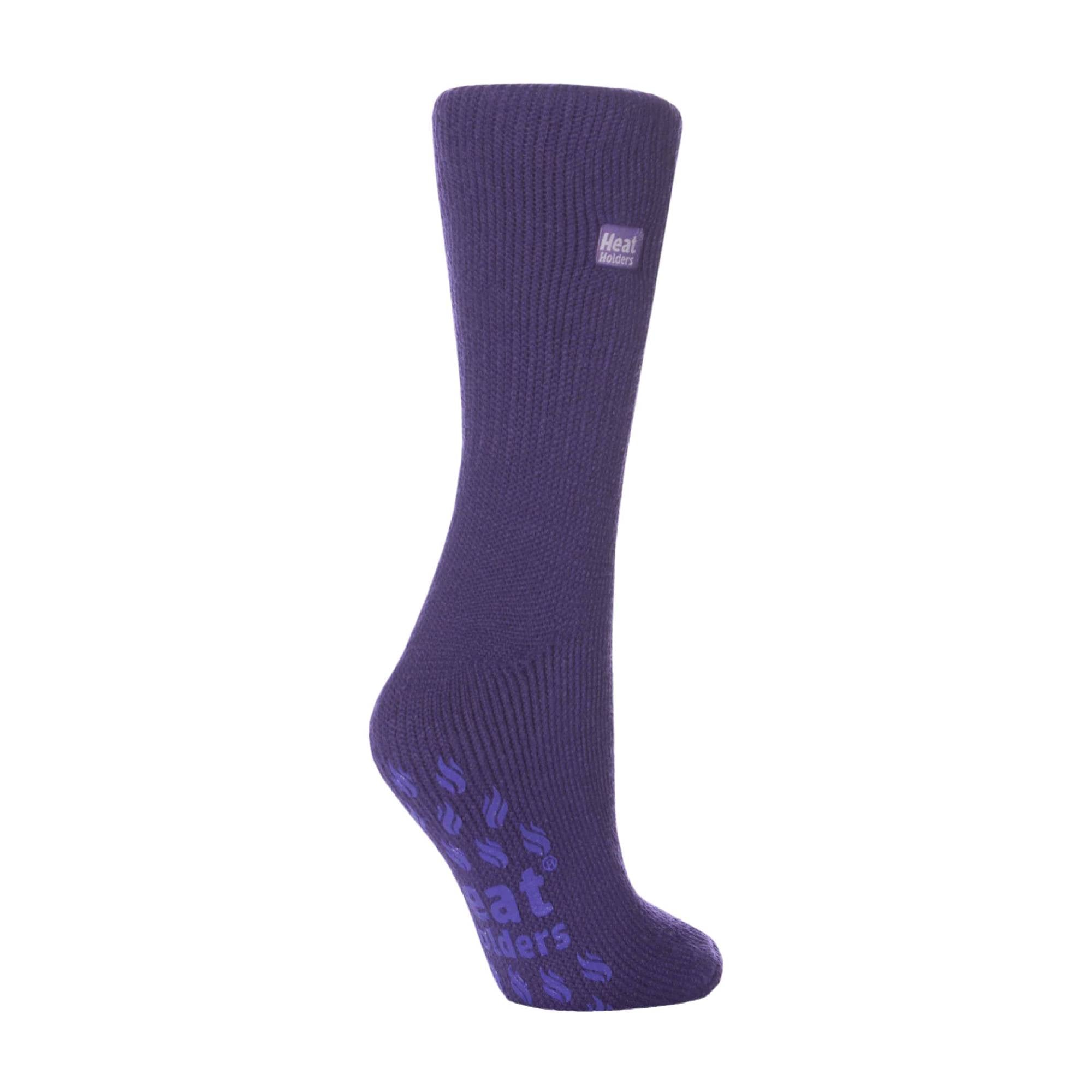 Sock Snob Womens Extra Warm Fluffy Non Slip Thermal Slipper Socks